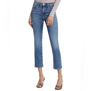 FRAME Denim Le High Straight Sustainable Collection Jeans Size 24 (Hagen Wash)